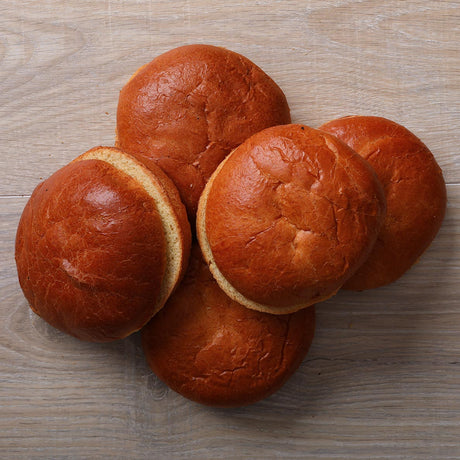 4.5" Brioche Hamburger Bun