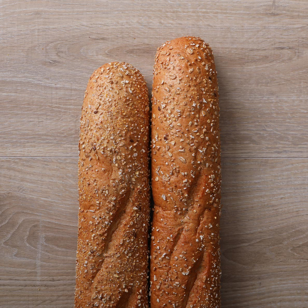 24" Cracked Wheat Baguette